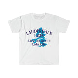 Lauderdale Lakes, WI Lake Life Unisex Softstyle T-Shirt
