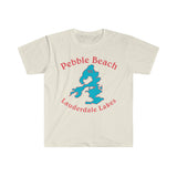 Pebble Beach Subdivision on Lauderdale Lakes, WI Unisex Softstyle T-Shirt