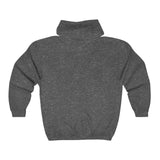 Pebble Beach Subdivision on Lauderdale Lakes, WI Unisex Heavy Blend™ Full Zip Hooded Sweatshirt