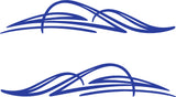 Flames Vinyl Car Truck Decals Pinstriping # 1 Graphics Boat Golf Cart Stickers