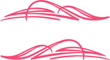 Flames Vinyl Car Truck Decals Pinstriping # 1 Graphics Boat Golf Cart Stickers