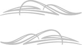 Flames Vinyl Car Truck Decals Pinstriping # 1 Graphics Boat Golf Cart Stickers