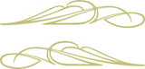 Flames Vinyl Car Truck Decals Pinstriping # 2 Graphics Boat Golf Cart Stickers
