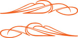 Flames Vinyl Car Truck Decals Pinstriping # 2 Graphics Boat Golf Cart Stickers