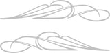 Flames Vinyl Car Truck Decals Pinstriping # 2 Graphics Boat Golf Cart Stickers
