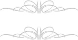 Flames Vinyl Car Truck Decals Pinstriping # 3 Graphics Boat Golf Cart Stickers
