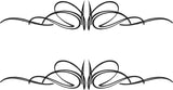 Flames Vinyl Car Truck Decals Pinstriping # 3 Graphics Boat Golf Cart Stickers