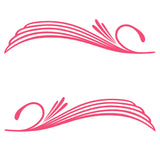 Flames Vinyl Car Truck Decals Pinstriping # 6 Graphics Boat Golf Cart Stickers