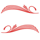 Flames Vinyl Car Truck Decals Pinstriping # 6 Graphics Boat Golf Cart Stickers