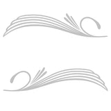 Flames Vinyl Car Truck Decals Pinstriping # 6 Graphics Boat Golf Cart Stickers