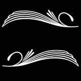 Flames Vinyl Car Truck Decals Pinstriping # 6 Graphics Boat Golf Cart Stickers