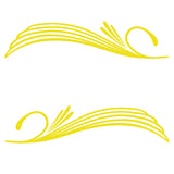 Flames Vinyl Car Truck Decals Pinstriping # 6 Graphics Boat Golf Cart Stickers
