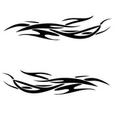 Flames Vinyl Car Truck Decals Pinstriping # 8 Graphics Boat Golf Cart Stickers