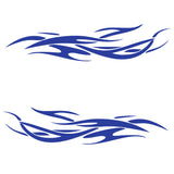 Flames Vinyl Car Truck Decals Pinstriping # 8 Graphics Boat Golf Cart Stickers