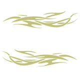 Flames Vinyl Car Truck Decals Pinstriping # 8 Graphics Boat Golf Cart Stickers
