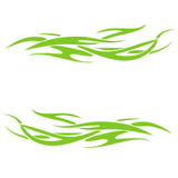 Flames Vinyl Car Truck Decals Pinstriping # 8 Graphics Boat Golf Cart Stickers