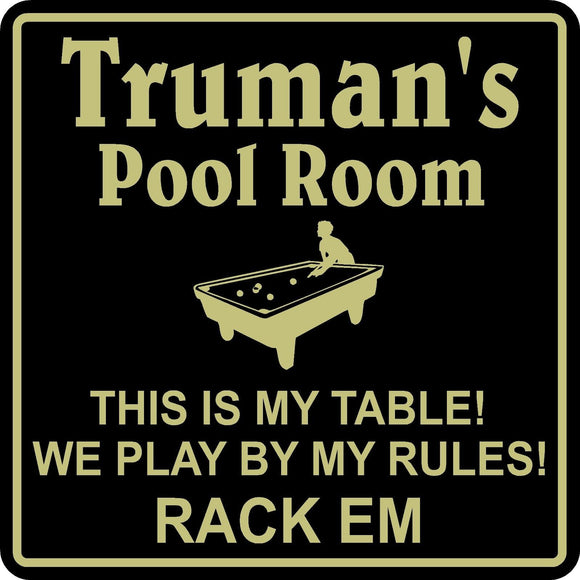 New Personalized Custom Name Pool Room Billiards Sign Bar Beer Pub  #4