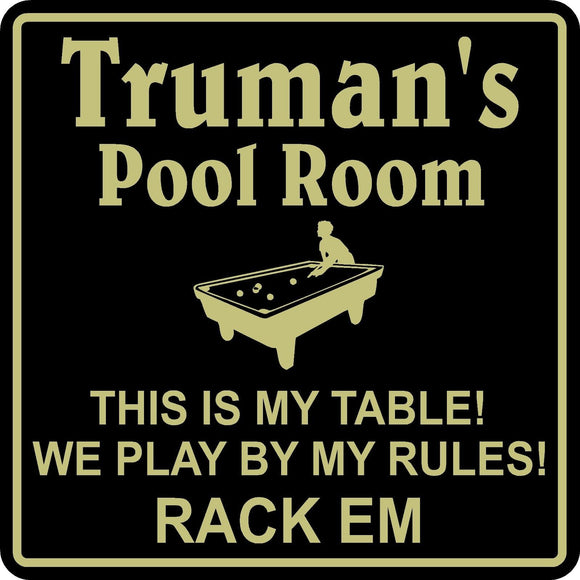 New Personalized Custom Name Pool Room Billiards Sign Bar Beer Pub Gift #4