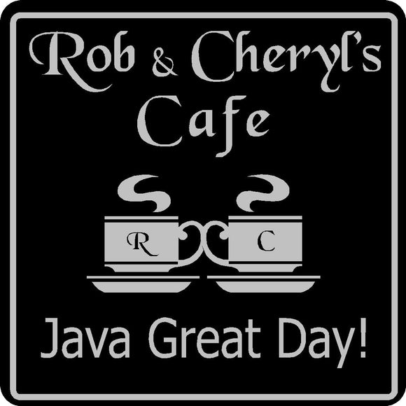 New Personalized Custom Name Coffee Cafe Java Kitchen Restaurant Sign # 1