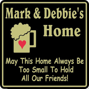 New Personalized Home Decor Sign Custom Name Family Bar Pub Gift #38