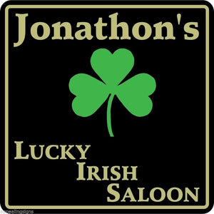 New Personalized Name Sign Irish Pub Bar Beer Home Decor Gift Plaque Sign #4