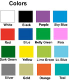 2 Line Custom Business Retail Window Lettering Graphics Decal Large Your Info