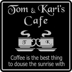 New Personalized Name Sign Coffee Cafe Java Kitchen Restaurant Sign # 7