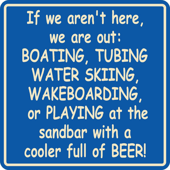 Custom Lakehouse Sign Tubing Water Skiing Wakeboarding Beer Nautical Beach #2a