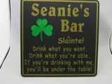 New Personalized Custom Name Irish Pub Bar Beer Home Decor Gift Plaque Sign #14