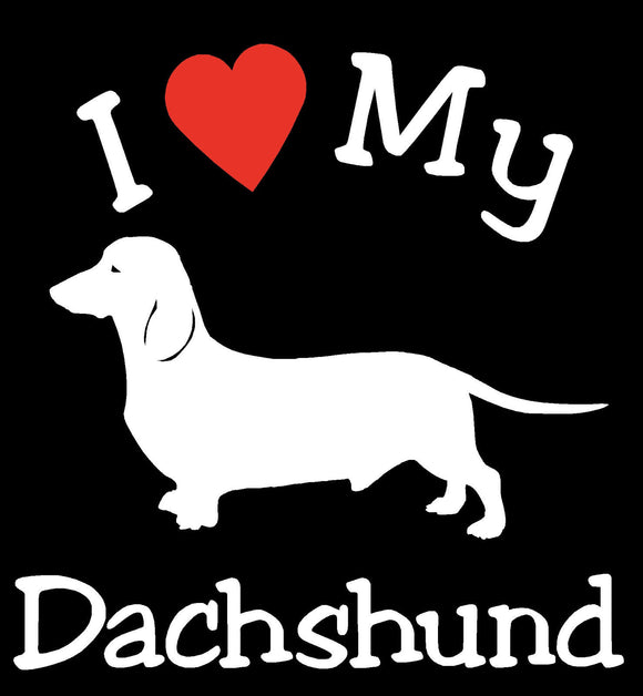 DOG DACHSHUND PET CAR DECALS STICKERS