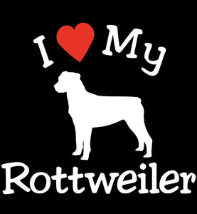 Pair of DOG ROTTWEILER PET CAR DECALS STICKERS