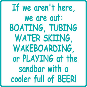 Custom Lakehouse Sign Tubing Water Skiing Wakeboarding Beer Nautical Beach #2b