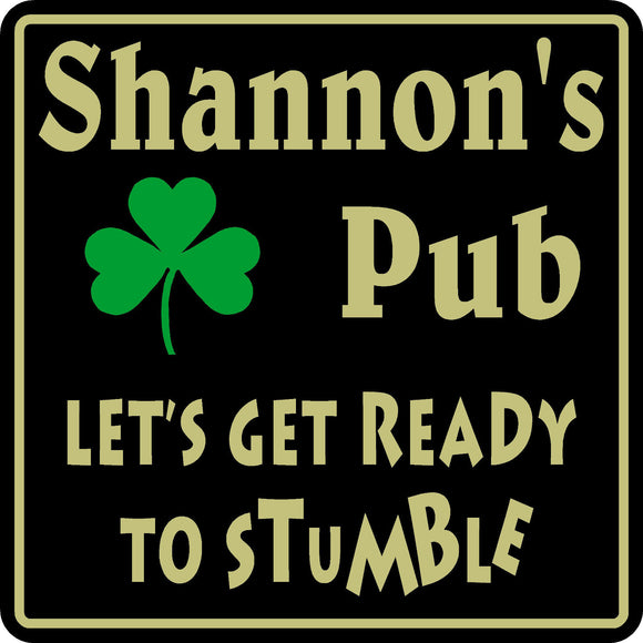 New Personalized Custom Name Irish Pub Bar Beer Home Decor Gift Plaque Sign #17
