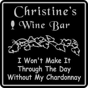 Personalized Custom Name Wine Room Tasting Bar Pub Wall Family Gift Sign #9