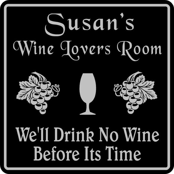 Personalized Custom Name Wine Room Tasting Bar Pub Wall Family Gift Sign #7