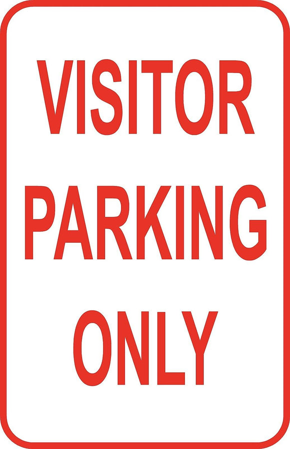 Visitor Parking Only Sign 12