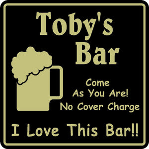 New Personalized Custom Name I Love This Bar Beer Pub Gift Sign # 3