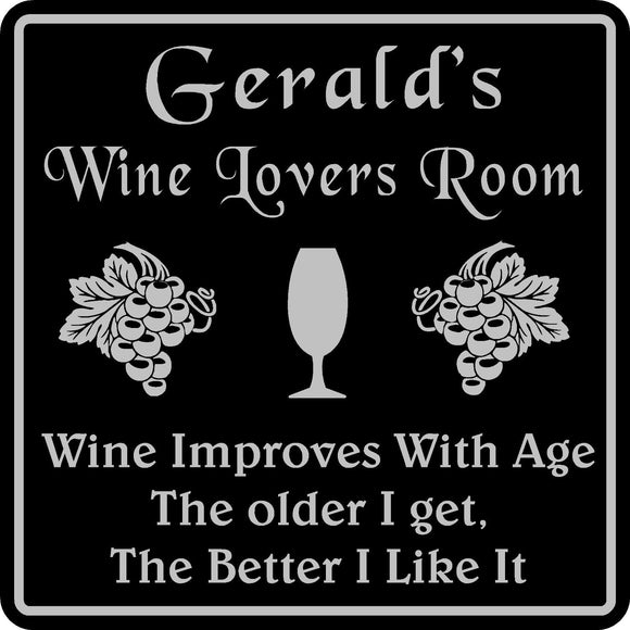Personalized Custom Name Wine Room Tasting Bar Pub Wall Family Gift Sign #3