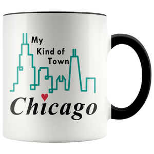 Chicago My Kind Of Town Coffee Mug Tea Hot Cocoa Cup